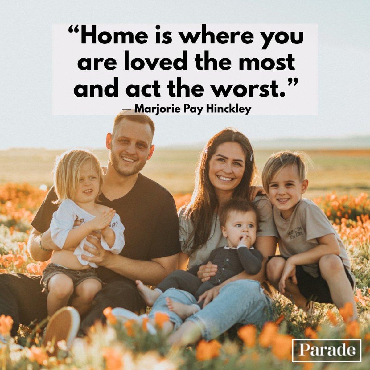 2872 120 family love quotes short - 120 Missed My Family Quotes