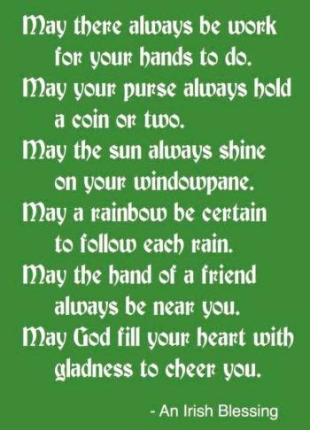house  - 120 Irish Blessing Friendship Quotes