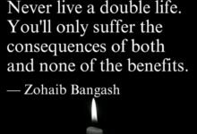 120 Double Life Quotes