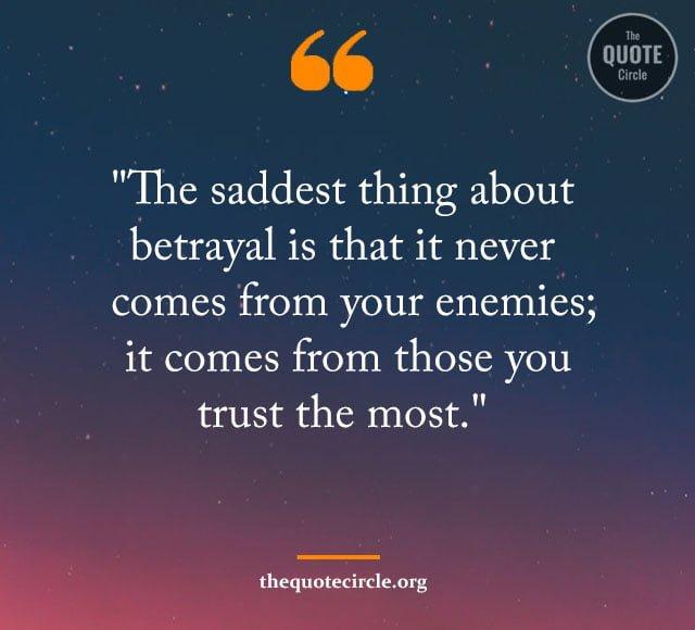 saying - 120 Betrayal By Family Quotes
