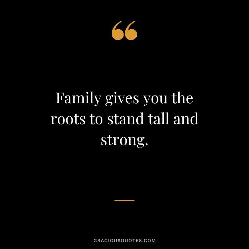 strong - 120 Quotes About Small Family